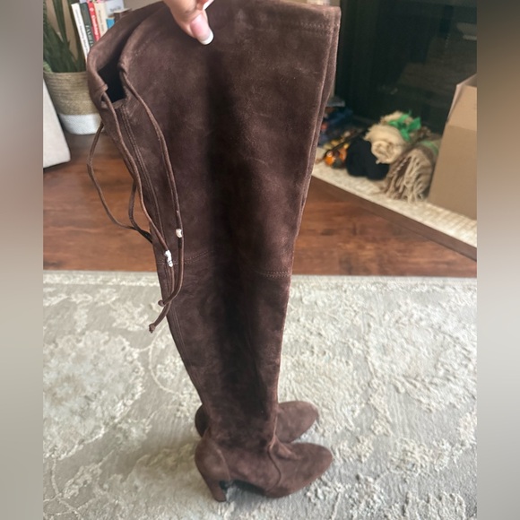 Stuart Weitzman Brown Highland Over-the-Knee Boots- off size 7 & 7.5 NWOT - Picture 8 of 15